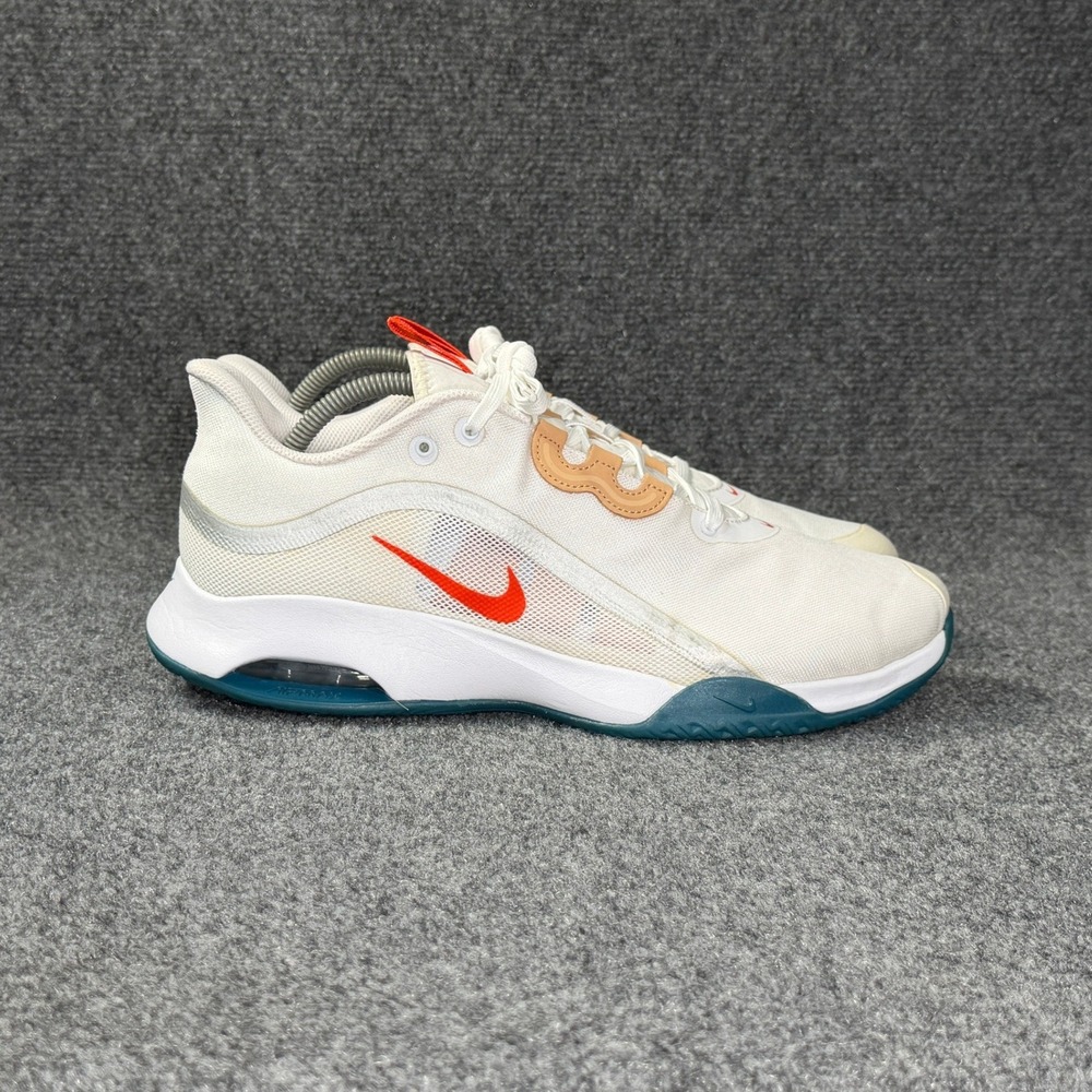 Nike Air Max Volley Tennis Shoes Men's 11 White Blue Athletic Training Sneakers